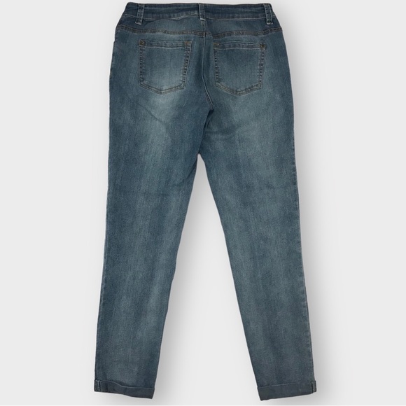 Baccini, Patchwork Jeans, Size 6 - Picture 3 of 13